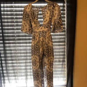 LF romper with train